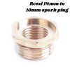 8fd128cbed35827315f8930bcbac6f6f1595482827.jpg Rcexl 14mm to 10mm spark plug bushing adapters(Copper) ZT14-10