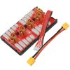 9123be69b5cfff4d2e5d73ddd08a56e91582714372.jpg 2 in 1 PG Parallel Charging Board XT30 XT60 Plug Supports 4 Packs 2-6S Lipo Battery WEM-35A