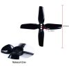 HQProp Durable T2X2X4 1.9/1.4/1.9mm Hole 4-Blade Propeller (2pairs/4pcs) HQT224