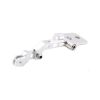 FPV LCD Monitor Mount Bracket for DJI Phantom JR Futaba Transmitter Horizontal fix (Silver)  W129S