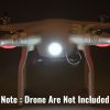 Ultra-light LED Circle Head Light Lamp Night Light Spotlight with Depressurization Module Accessory for DJI Phantom 3 DJI-LED03-W