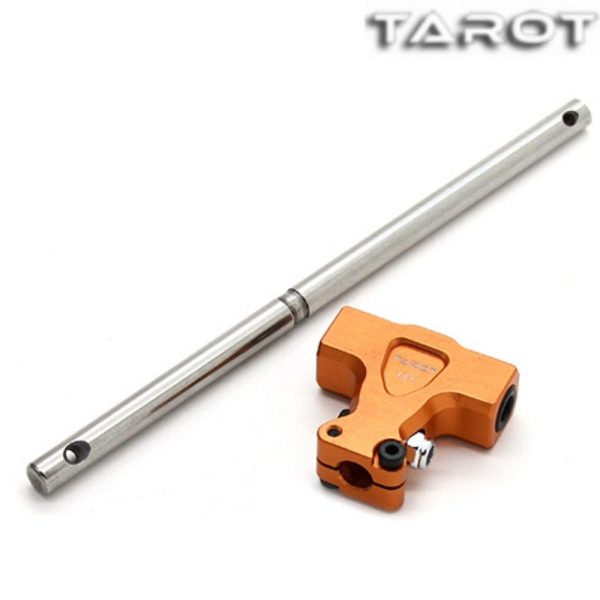 Tarot 450 Pro/Pro V2 DFC Split Locking Main Rotor Housing and Spindle - Orange TL48018-02
