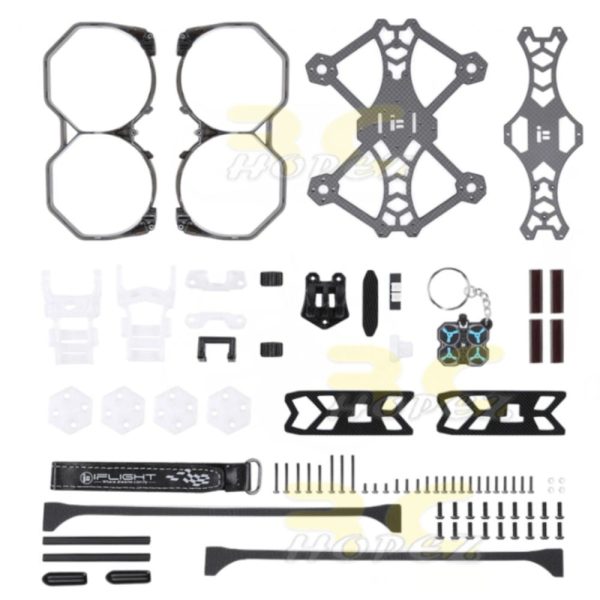 iFlight Protek35 3.5 Inch 151mm CineWhoop HD Frame Kit 16x16mm Hole (Compatible DJI Air Unit) P9248C-35F