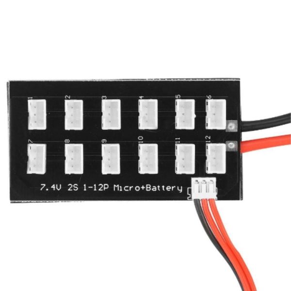 9bfcb4b2f658f0debf5987a6a9d910431577447540.jpg 2S Lipo Battery Parallel Charging Board JST-PH2.0 3-Pin For IMAX B6 Charger XJ303