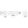 Lock Nut and Hexagon Cap Screw M2.0mm x 20mm (2set /pkt) CM2020-N