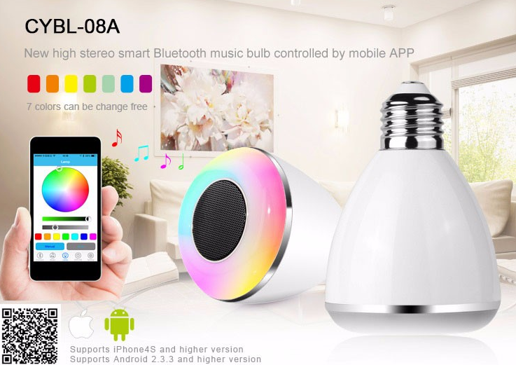 2016 Latest Developed Bluetooth Led Bulb CYBL08A – RC HOPEZ