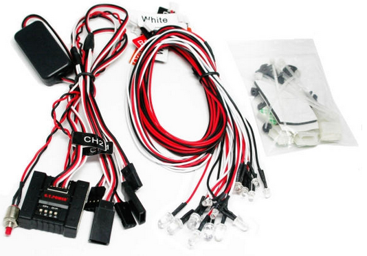 GT POWER RC Car Controlled / Simulated and Flashing Light System LED ...