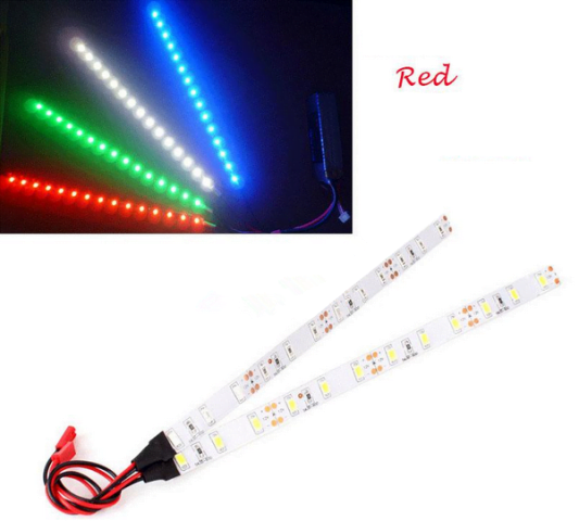 20cm LED Strap Lights for Quadcopter/ Hexrcopter/ Multicopter (Red) LED-20R