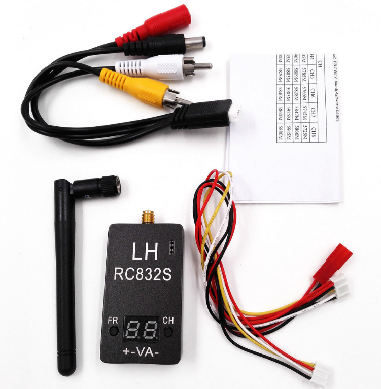 Mini 5.8G 32CH AV Receiver LH-RC832S – RC HOPEZ