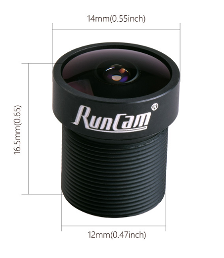 RunCam RC21 FPV short Lens 2.1mm FOV165 Wide Angle for Swift series ...