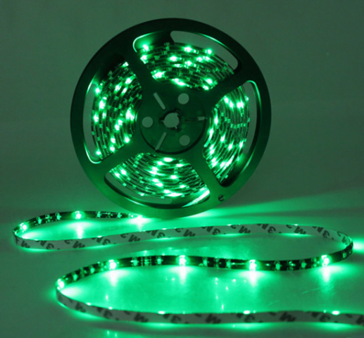 1 Meter 60 Bulbs Waterproof LED Light strip 12V (Green) 3528-60G(wp)