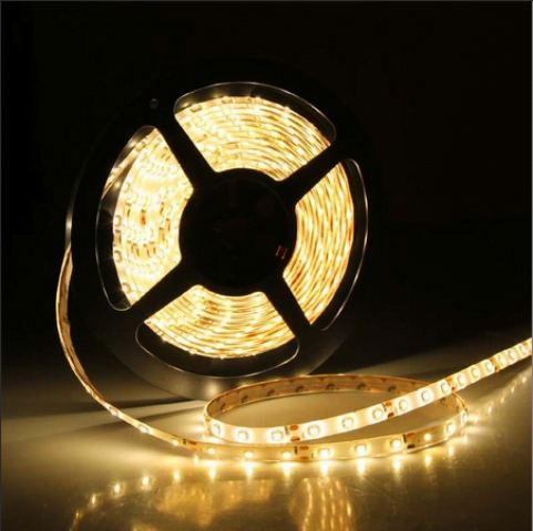 1 Meter 60 Bulbs Waterproof LED Light strip 12V (Warm White) 3528-60WW(wp)