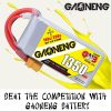 Gaoneng GNB 11.1v 1350mah 100c 3s Lipo Battery with XT60 Plug (2020 series) GNB1350/100-3S