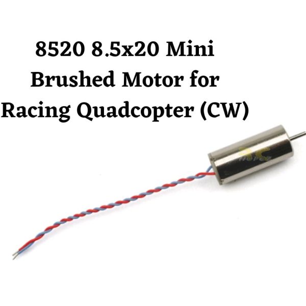 a258e7ca878ba9c39271fb5e0ad518801612690360.jpg 8520 8.5x20 Mini Brushed Motor for Racing Quadcopter (CW) 8520R