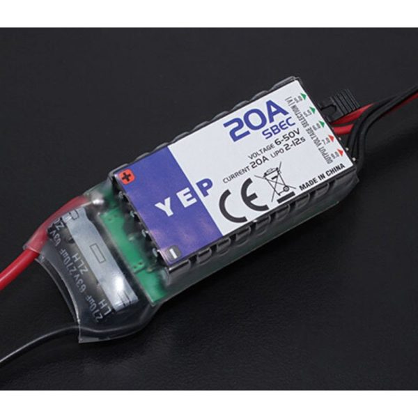 a38fa3100b5380d11f25e656503f5ddb1574844070.jpg Hobbyking YEP 20A HV (2~12S) SBEC w/Selectable Voltage Output 40274