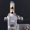 RC Boat Aluminum Alloy 165 Single Rudder Length=32mm Height=165mm with Double Water Pickups 502B52-A