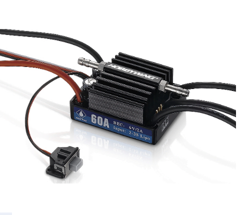 Hobbywing Seaking 60A Waterproof Brushless ESC for Boats SeaKing-60A-V3 (Original) SK60V3
