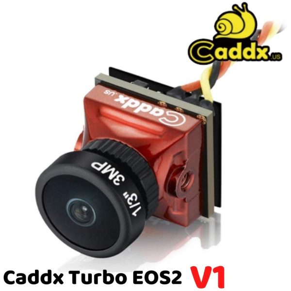 Caddx Turbo EOS2 V1 4:3 1200TVL 2.1mm 160 Degree 1/3 CMOS Mini FPV Camera PAL XJ282-V1