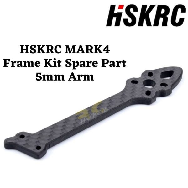 1 PC HSKRC Mark4 Frame Kit Spare Part Carbon Fiber FPV 5mm Arm HS-ARM