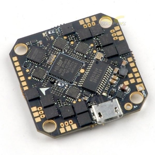 Happymodel CrazyF411 AIO F4 2-4S (25.5x25.5) FC Built-in 20A BL_S ESC & Frsky Receiver for Toothpick HP20A-FR