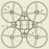 Happymodel Mobula7 Frame V2 75mm Replacement Frame XJ273
