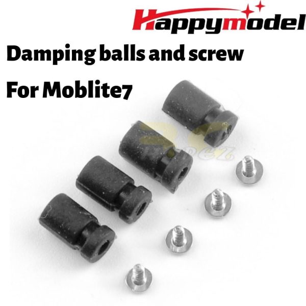 b6ca0a0d8676d2eac3e42293653f92db1611732313.jpg Happymodel Damping Balls with M1.2*4 Screws for Moblite7 HP09-M7