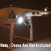 Ultra-light LED Circle Head Light Lamp Night Light Spotlight with Depressurization Module Accessory for DJI Phantom 3 DJI-LED03-W