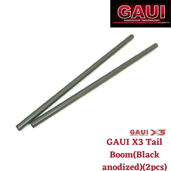 c59d61c67470918332bea29d6213f1ea1601141883.jpg GAUI X3 Tail Boom(Black anodized)(2pcs) 216204