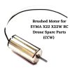 Brushed Motor for SYMA X22 X22W RC Drone Spare Parts (CCW) H009