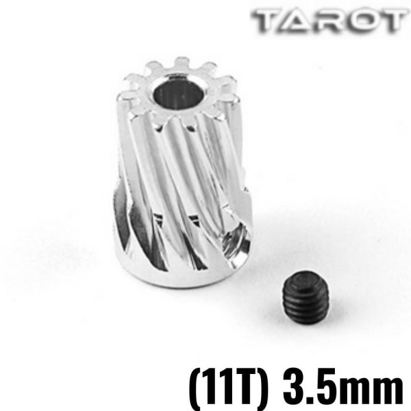 Tarot 450 Slant Motor Pinion Gear (11T) 3.5mm TL45160