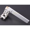 RC Boat Aluminum Alloy 165 Single Rudder Length=32mm Height=165mm with Double Water Pickups 502B52-A