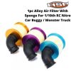 ccebab1fc2435517d111460e4cbedfb6.jpeg 1pc Alloy Air Filter With Sponge For 1/10th RC Nitro Car Buggy / Monster Truck N10002
