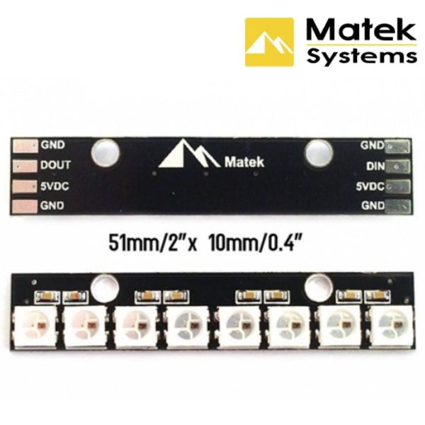 Matek 8 Bit WS2812B RGB 5050 Highlight LED For Naze32 CC3D XJ045