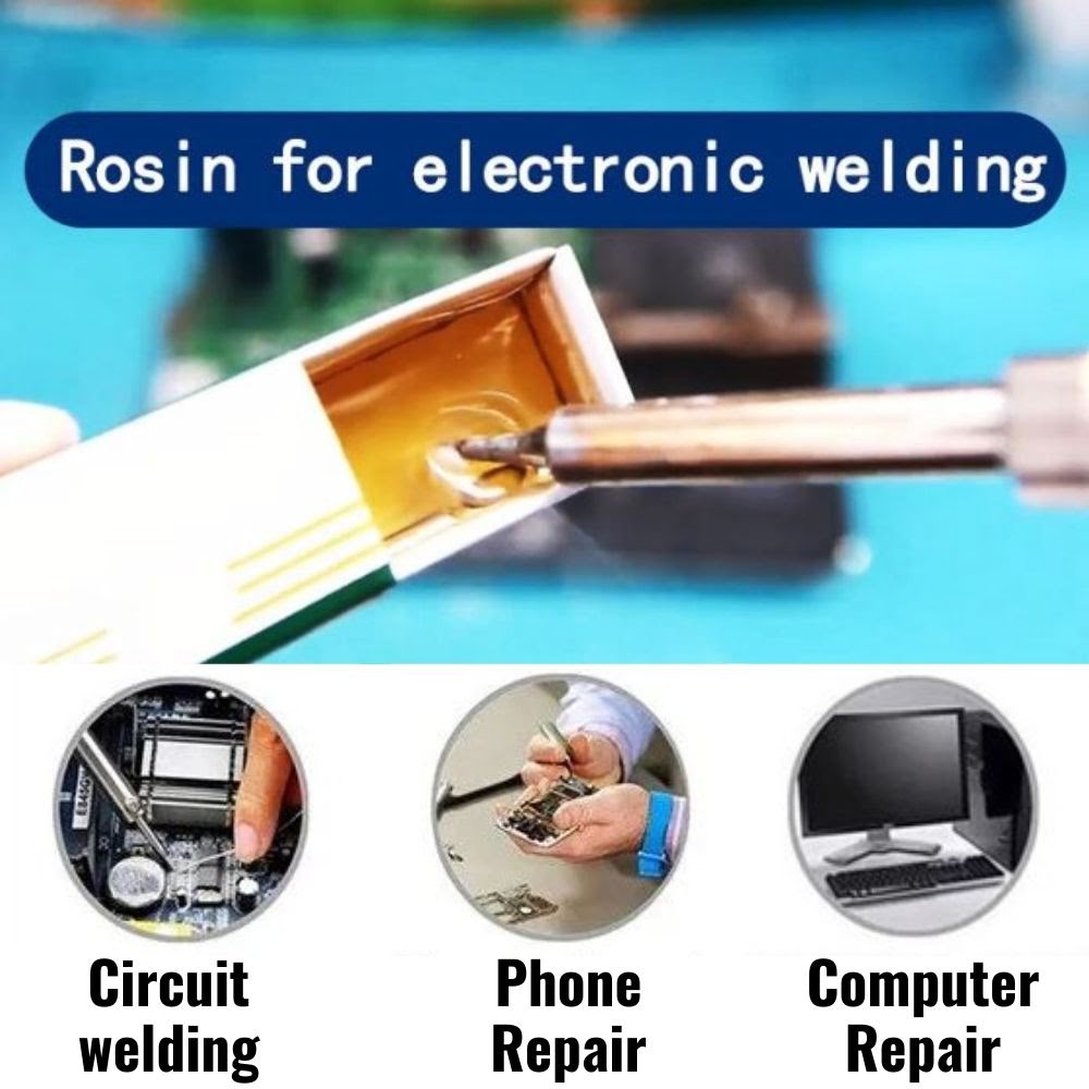 GUNAISI Acidfree Rosin Flux Bar Soldering Station Solder Gun Iron