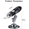 2MP 1000X 8 LED USB 2.0 Digital Microscope Endoscope Zoom Camera Magnifier+Stand TY1010