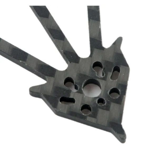 Happymodel Larva X Upgrade 100mm V2 3mm Bottom Plate 3K Carbon Fiber Frame Kit  HP130