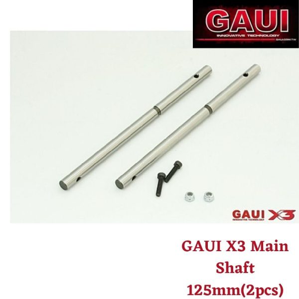 d44d889924356ce55687b5228c4c65a51600885992.jpg GAUI X3 Main Shaft 125mm(2pcs) 216201
