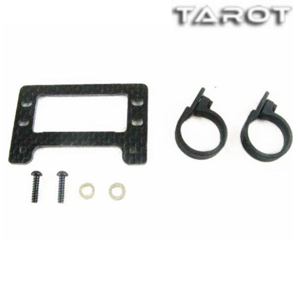 d8a1a5ee9e172c6ddac694fdcd8cd6c51584599496.jpg Tarot 500 Carbon Fiber Rudder Servo Mount ( 9257 Holes ) TL50039-99
