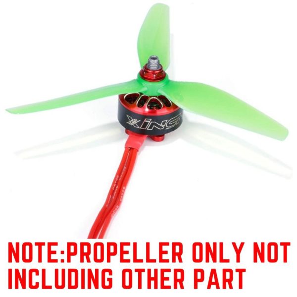 ddb191351a585431b5a372943a78bafa1581244790.jpg HQProp Ethix S4 Lemon Lime 5mm Hole 3-blade Propeller (2 pairs/4pcs) HQES4