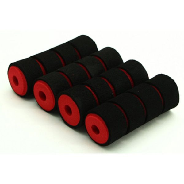 Sponge cases Shock absorption Protective sleeve RED/Black (65X24X8mm) QA051