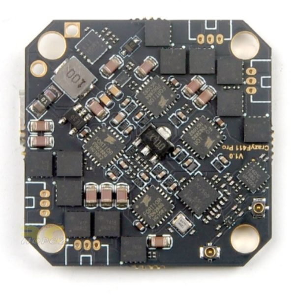 Happymodel CrazyF411 AIO F4 2-4S (25.5x25.5) FC Built-in 20A BL_S ESC & Frsky Receiver for Toothpick HP20A-FR