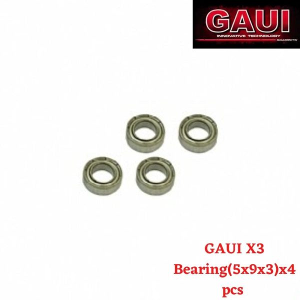 e09e3db3c2222db2a1ed108343acd6651600720040.jpg GAUI X3 Bearing(5x9x3)x4pcs 805114
