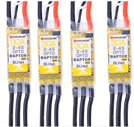 e20c5103a9dbce05809dd1a0ff7923e91471682210.png Flycolor Raptor F390 BLHeli 30A 2-4S OPTO Brushless ESC x 4pcs F390-30A4