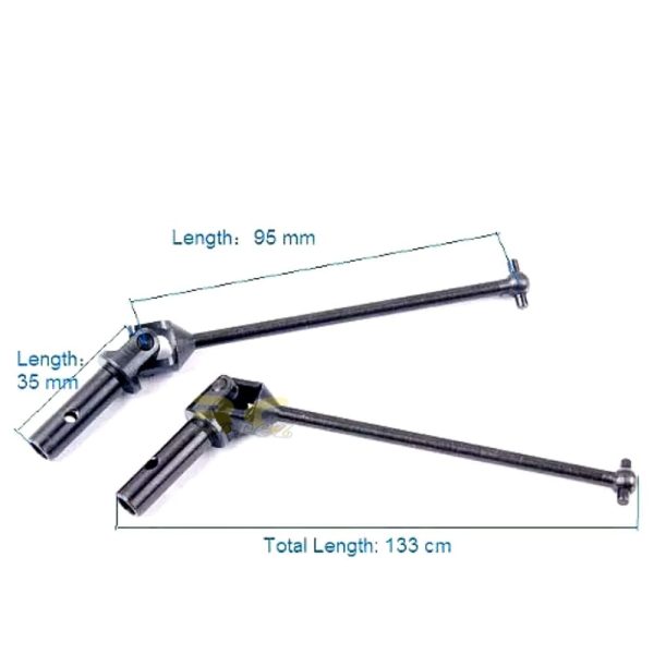Dog Bone For HSP 1/8 RC Car (black) 60031P