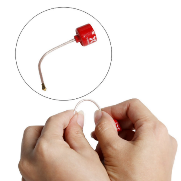 1 Pc 85.5mm Foxeer Lollipop 3 5.8G 2.5Dbi TX RX RHCP FPV UFL Antenna MX306