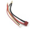 24AWG/ L115mm and 14AWG/ L120mm Car Charging Cables with T plug and Banana Connector  TPD39