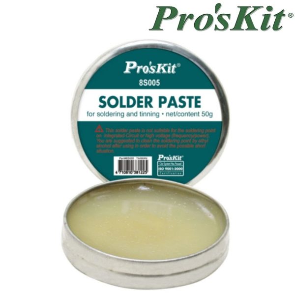 ProsKit Solder Paste 50g Desoldering Reballing Repairing Solder Soldering Flux Paste 8S005