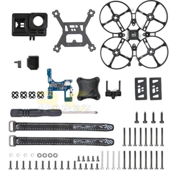 iFlight Alpha C85 Pusher Whoop DIY Build Frame Kit With Naked GoPro Hero8 case TPU & BEC board C85-GP8