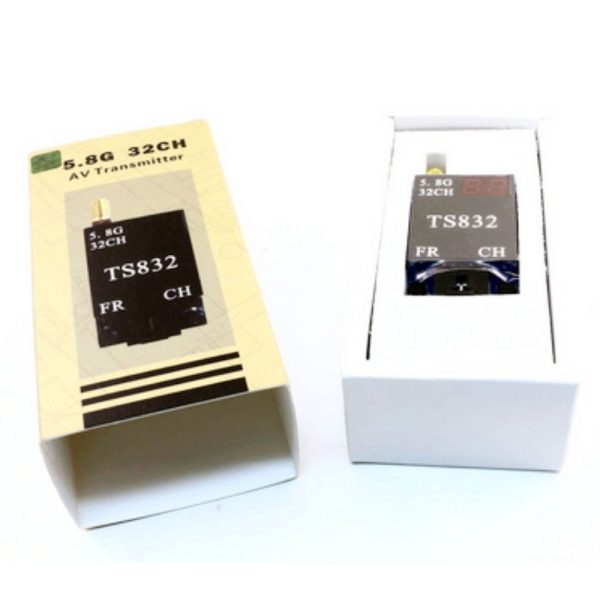 32Ch 600mw TS832 5.8G 3.5km Wireless AV Transmitter Power Off Memory for FPV W504