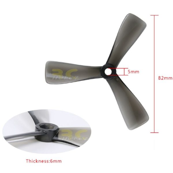 iFlight Nazgul Cine 3535  3.5Inch 5mm Hole 3-Blade Propeller (2 pairs/4pcs) MX3535
